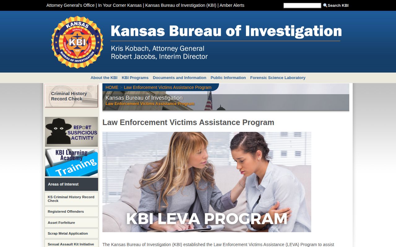 Kansas VINE channels for Lyon County 24-hour release alerts